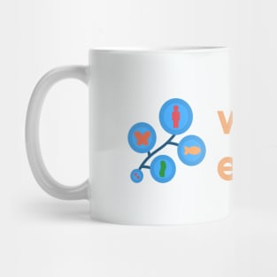 We evolve Family Tree Mug